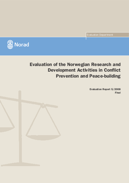 Conflict prevention evaluation report png