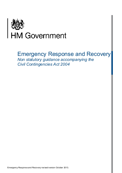 Emergency response and recovery 5th edition october 2013 png
