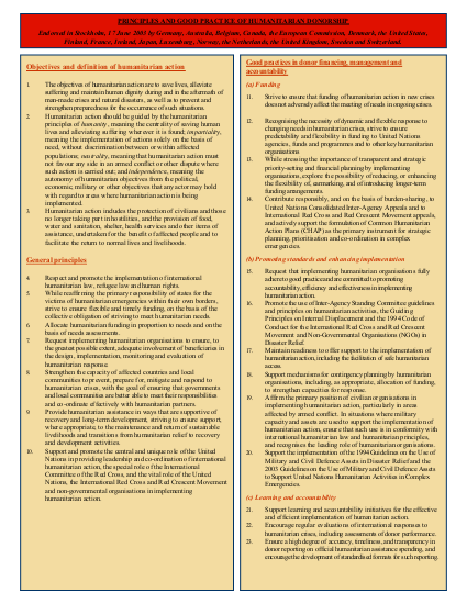 En 23 principles and good practice of humanitarian donorship png