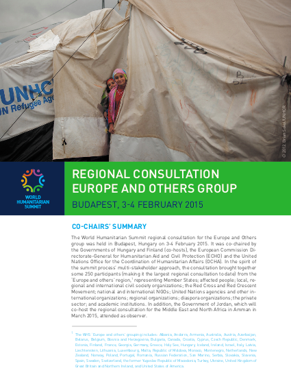 Europe and others group co chairs%27 summary regional consultation png