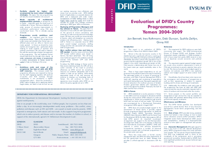 Evaluation of dfid%E2%80%99s country programmes yemen 2004 2009 png