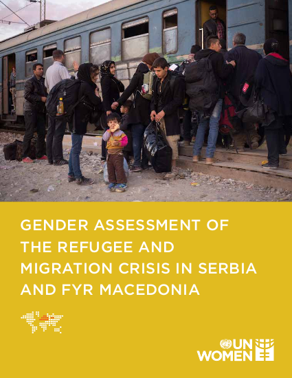 Gender assessment of the refugee and migration crisis in serbia png