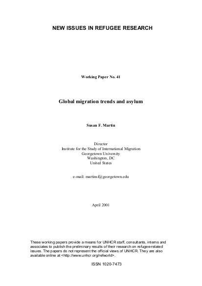 Global migration trends and asylum png