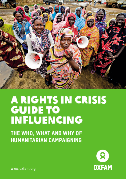 A Rights in Crisis Guide to Influencing: The Who, What and Why of ...
