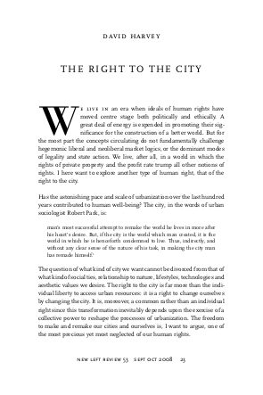 Harvey the right to the city png