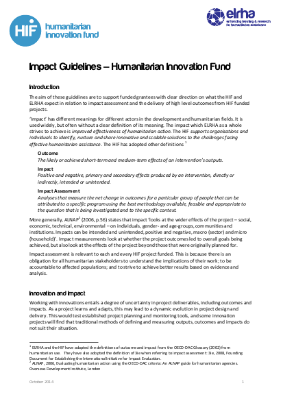 Hif impact guidelines png