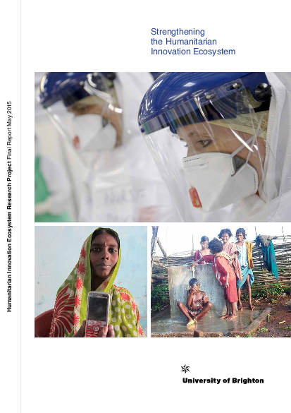 Humanitarian Science Development Strengthening the Humanitarian Innovation Ecosystem | ALNAP