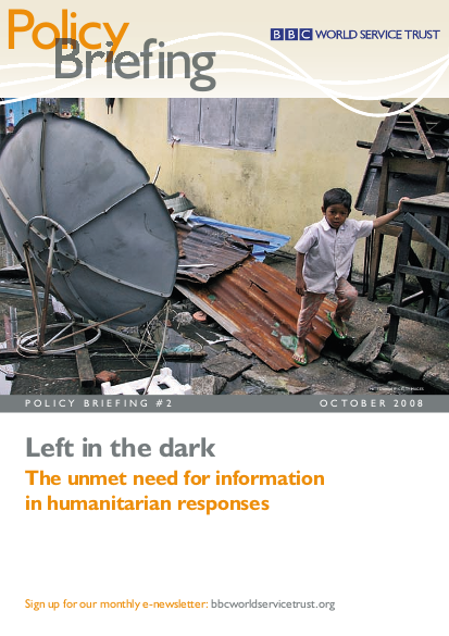 Humanitarian response briefing png