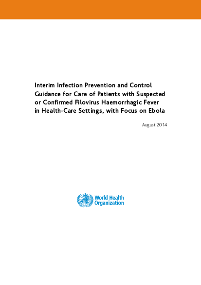 Interim infection prevention and control png