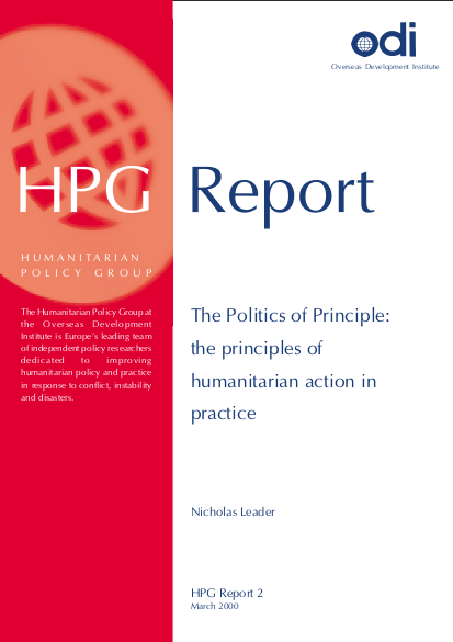 Leader%2C n %282000%29 the politics of principle png