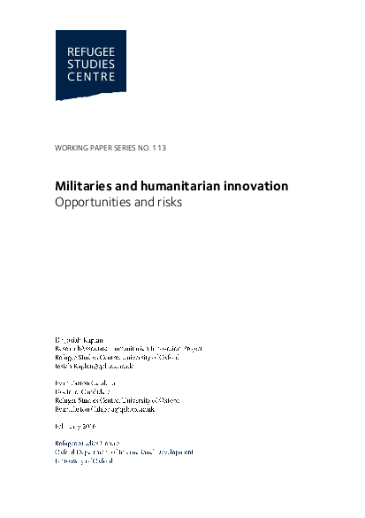 Military humanitarian innovation png