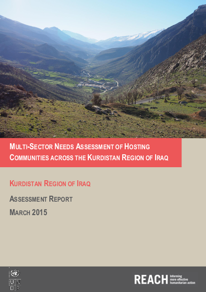 Multi sector needs assessment of syrian refugees residing in host communities png
