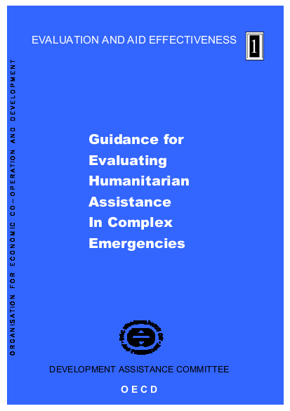 Oecd dac %281999%29 guidance for evaluating humanitarian assistance in complex emergencies png