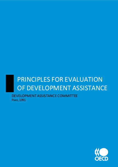 Principles for evaluation of development assistance png