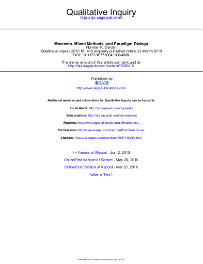 Qualitative inquiry 2010 denzin 419 27 png