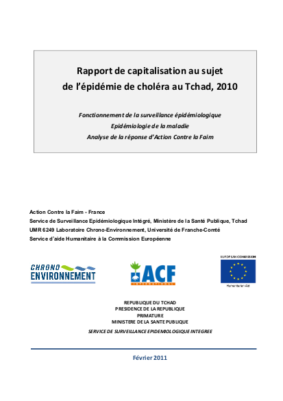Rapport de capitalisation epid%C3%A9mie de chol%C3%A9ra au tchad 2010 acf png
