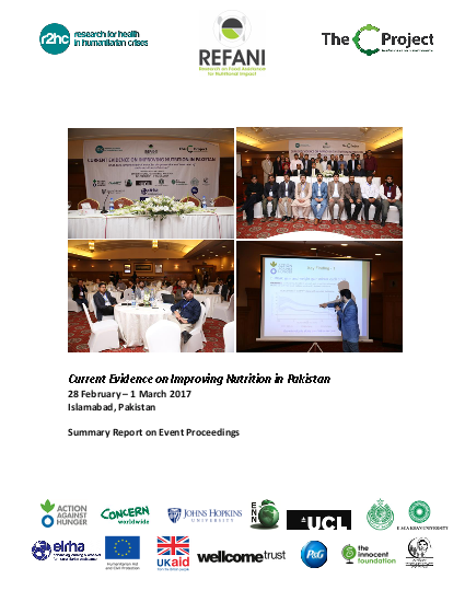Refani meeting report islamabad combined png
