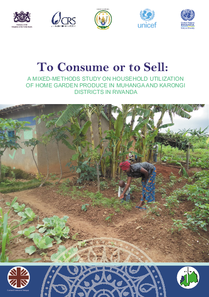 Rwanda home gardens to consume or to sell png