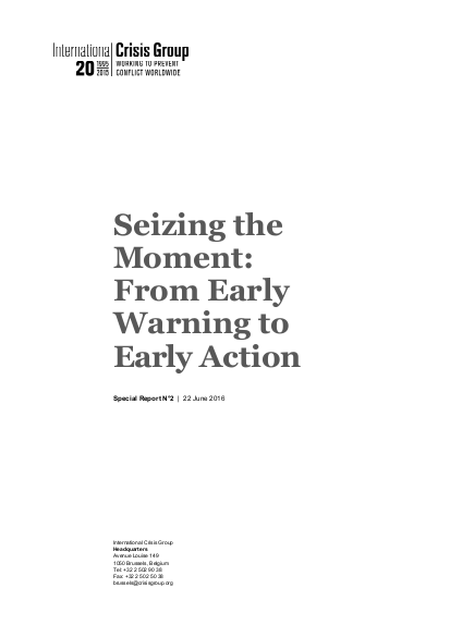 Seizing the moment from early warning to early action png