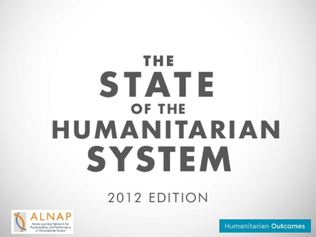 State of the humanitarian system power point presentation | ALNAP