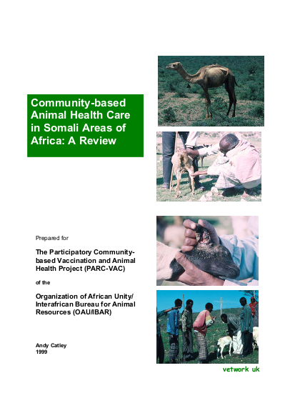 Community-based Animal Health Care in Somali Areas of Africa: A Review ...
