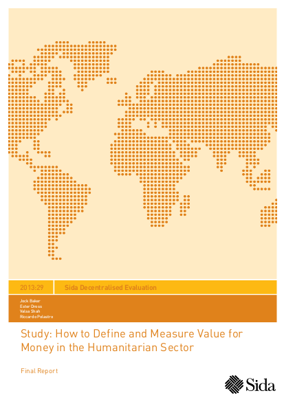 Study how to define and measure value for money i png