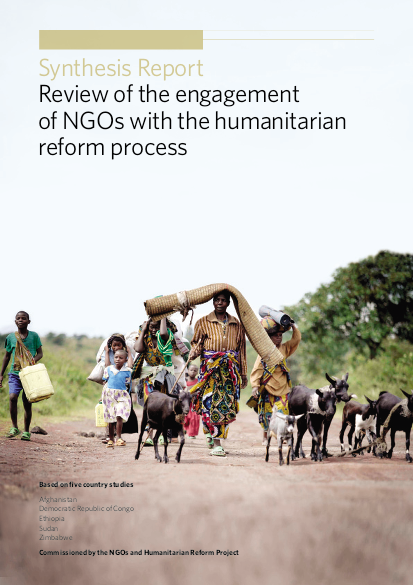 Synthesis report review of the engagement of ngos with the humanitarian reform process 2008 png