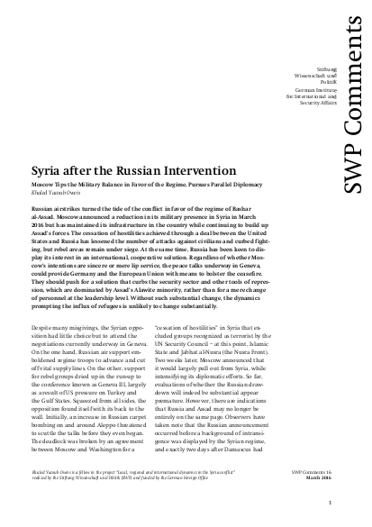 Syria after russian intervention png