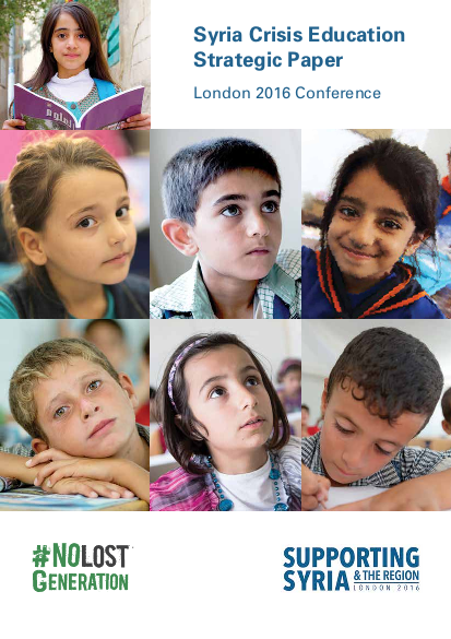 Syria crisis education london conference png