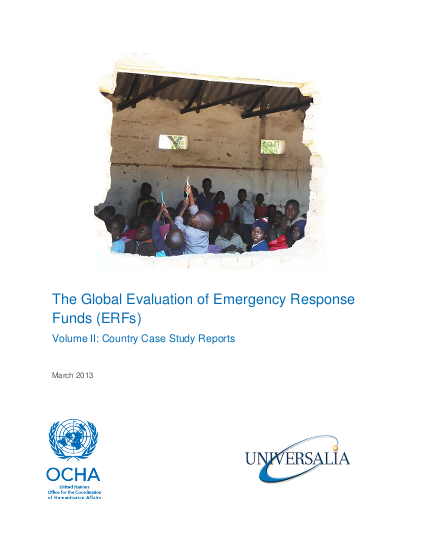 The global erf evaluation vol ii country case studies png