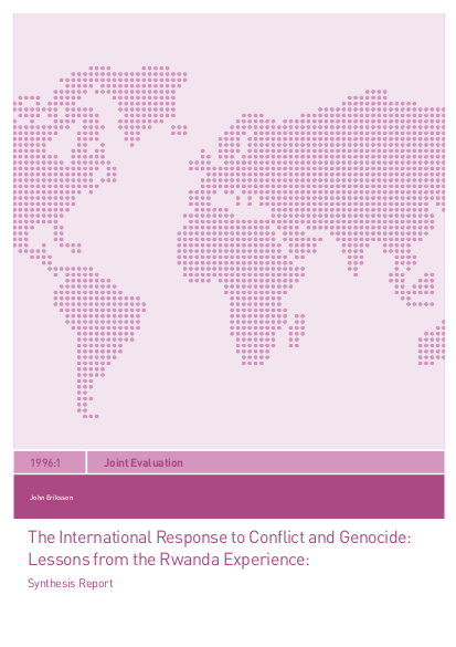 The international response to conflict and genocide lessons from the rwanda experience synthesis report 1996 3133 png