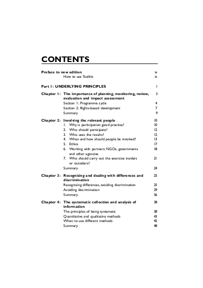 Toolkits: A Practical guide to assessment, monitoring, review and ...