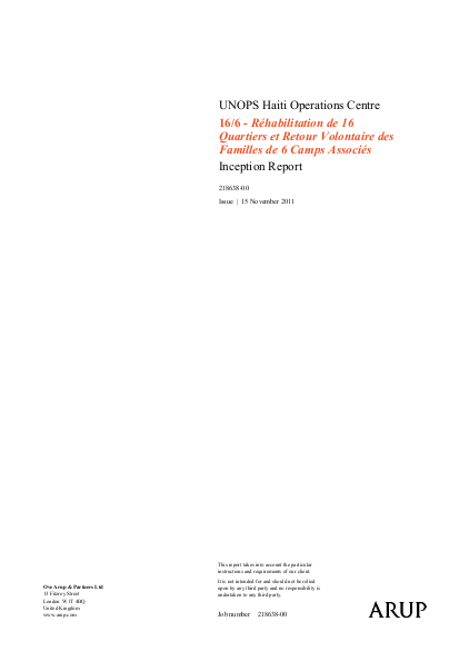 Unops haiti operations centre inception report arups nov 2 png