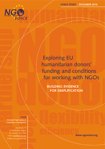 Voice study eu donors funding and conditions png