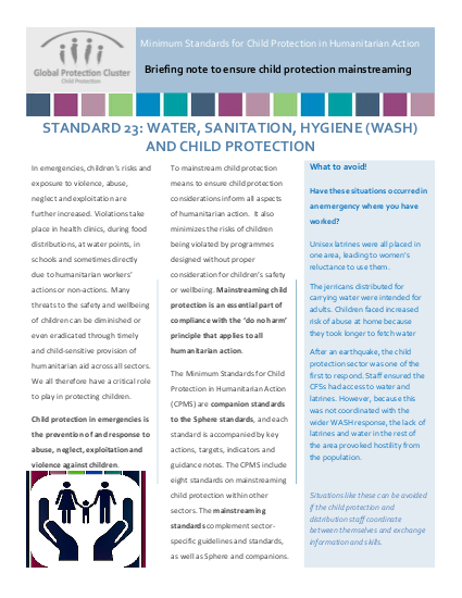 Wash mainstreaming brief png