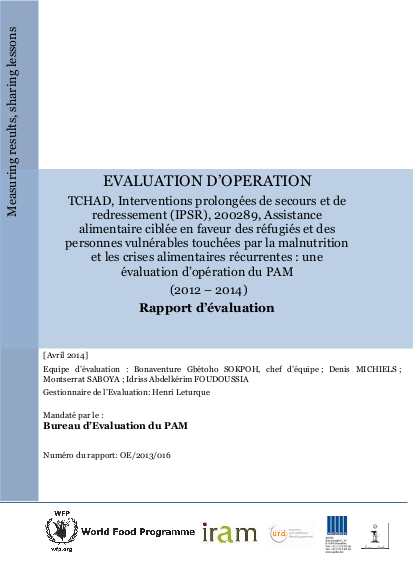 Wfp opev chad prro 200289 evaluation report png