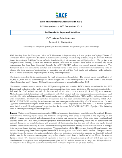 Zimbabwe food security evaluation iv %28by tonderayi makumire%29 png